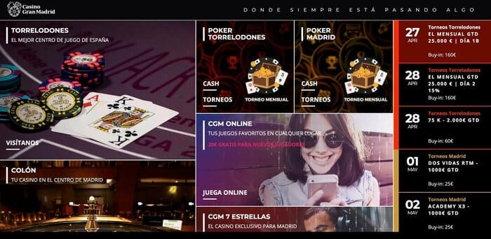 Sitio Oficial Gran Madrid Casino