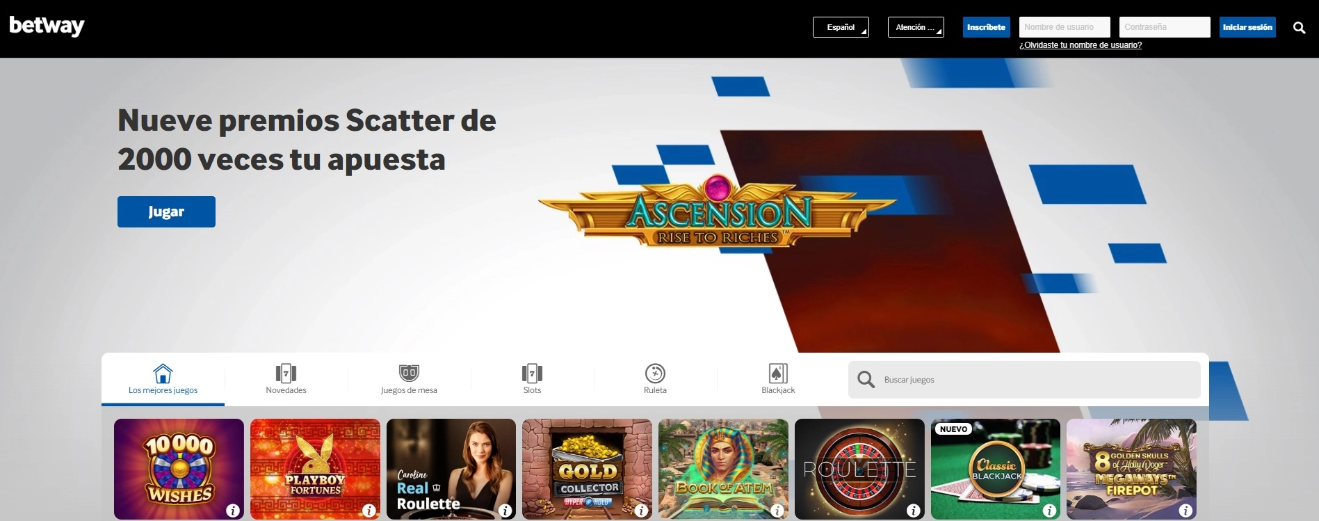 betway casino españa