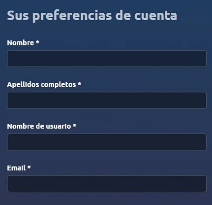 Registro en el casino Tornadobet